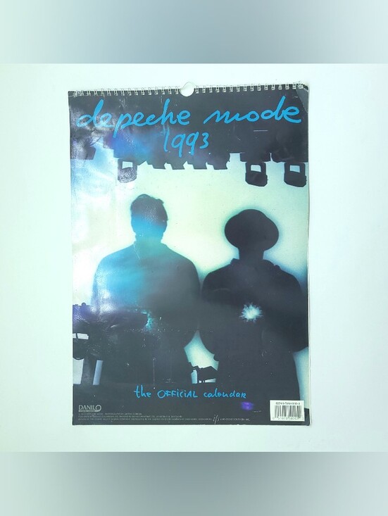 Depeche Mode Other - Vintage Depeche Mode 1993 Official Calendar Anton Corbijn